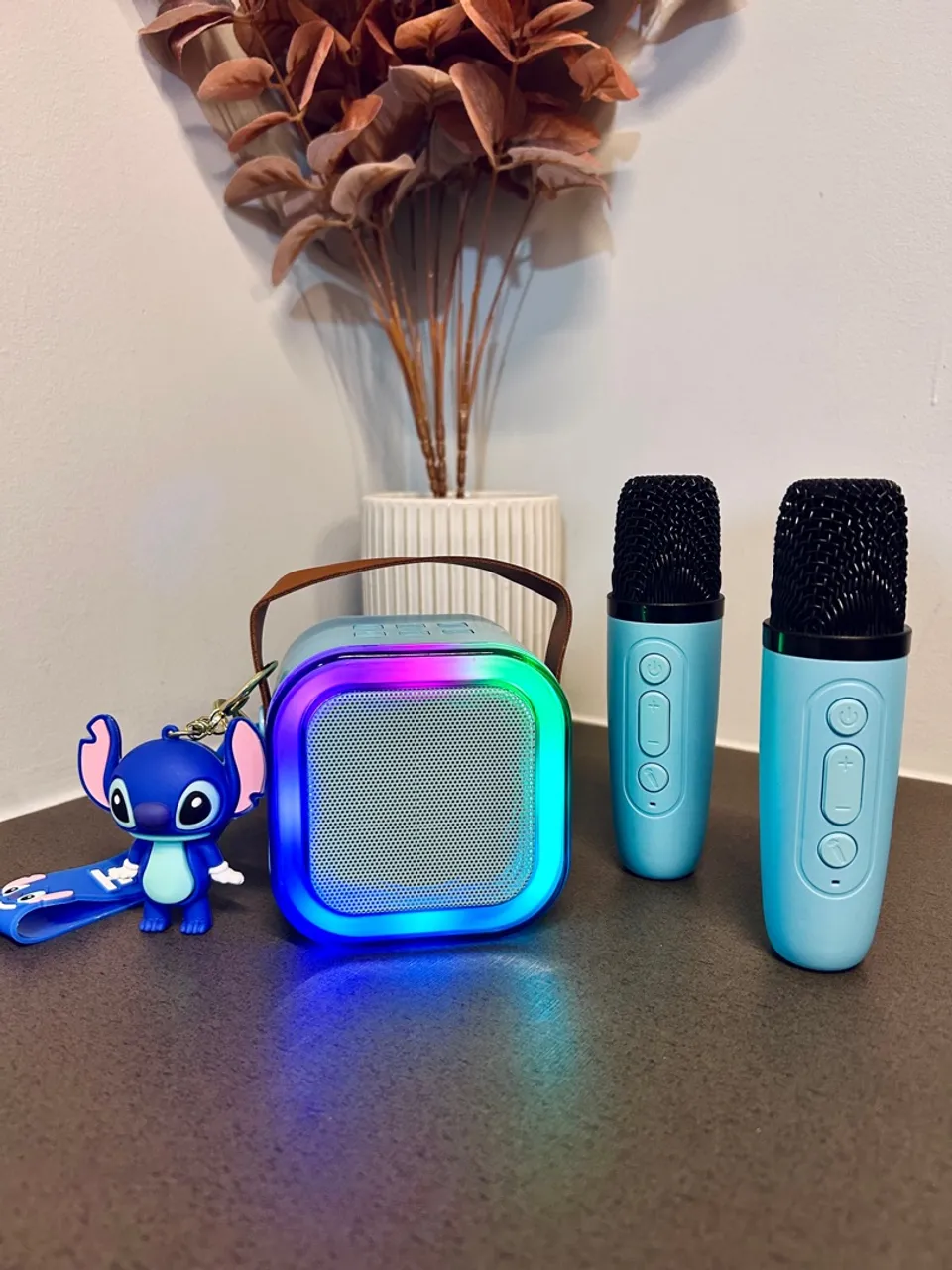 Kit Karaokê Bluetooth Portátil - Diversão Garantida!