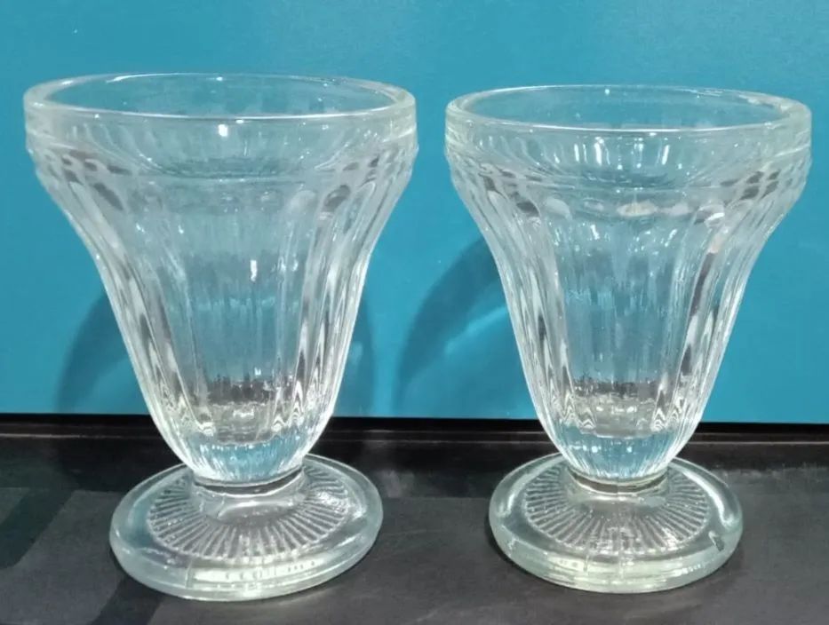 10 taças de vidro 300ml