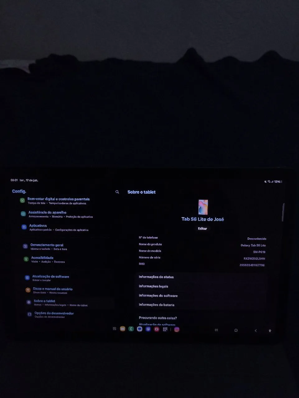 Samsung Tab S6 Lite: