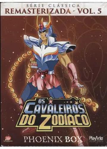 Cavaleiros do Zodíaco - Box Phoenix Vol. 5 DVD ORIGINAL DUBLADO E