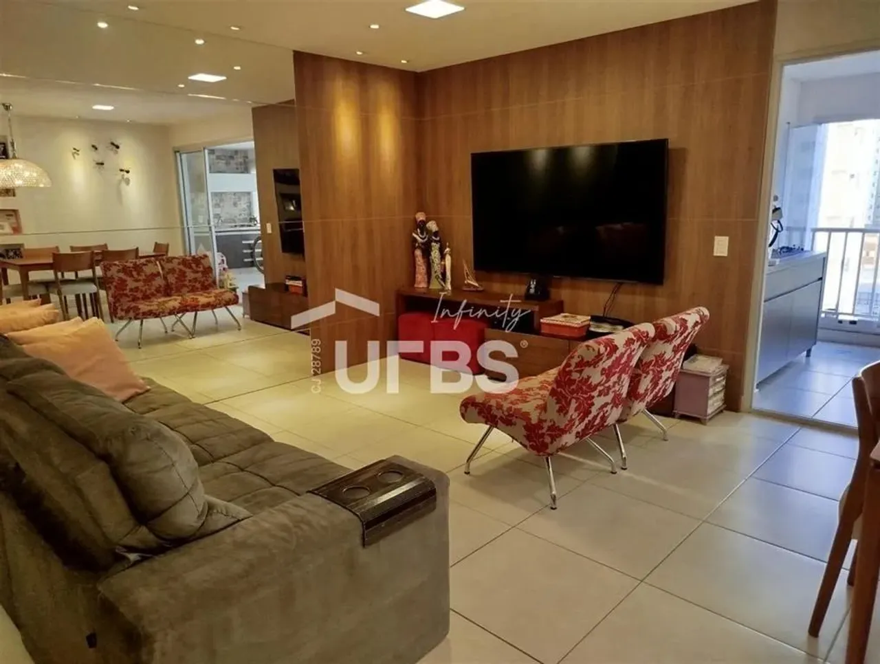 Apartamento Flampark - A 150m do Parque Flamboyant 3 Suítes
