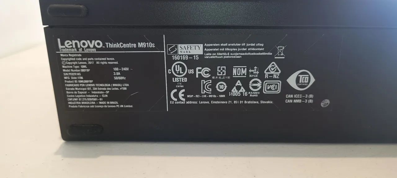 Lenovo M910s Computer, Intel Core i5 7th Generation, 8 GB RAM, 500 GB HDD64739261454978121