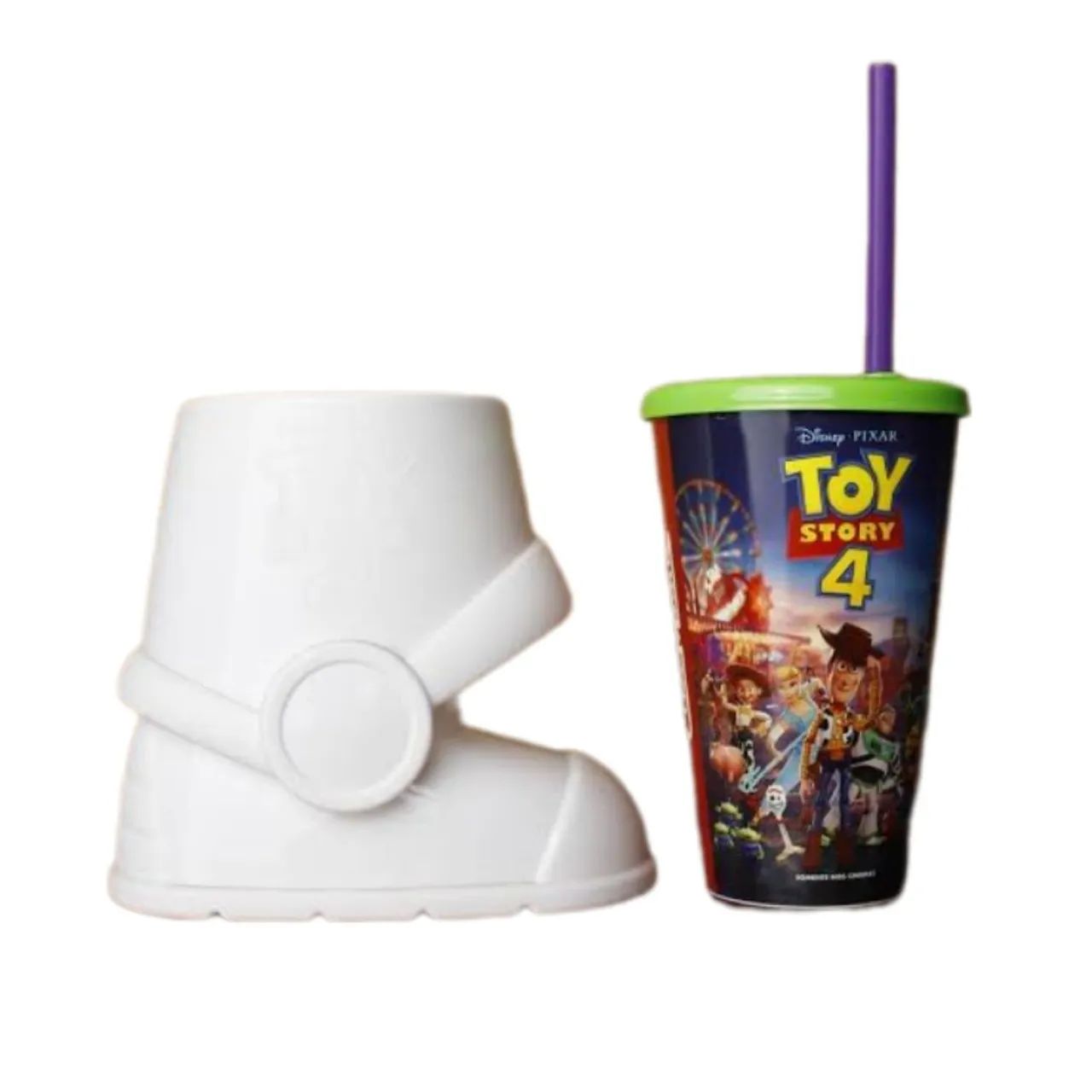 kit copo card bota buzz Lightyear toy story 4 Cinemark Disney Pixar nerd geek kids - Foto 4