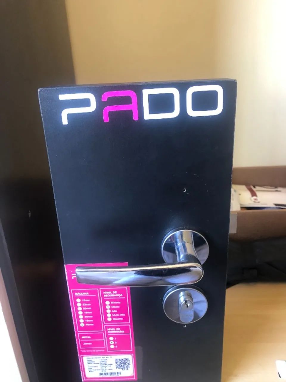 fechadura Pado concept roseta 401E CR - Foto 3