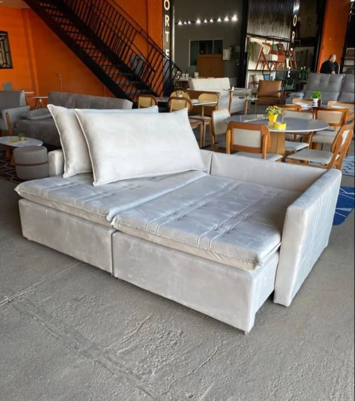 SOFÁ DIVIDIMOS EM ATE 10X SEM JUROS - Foto 4