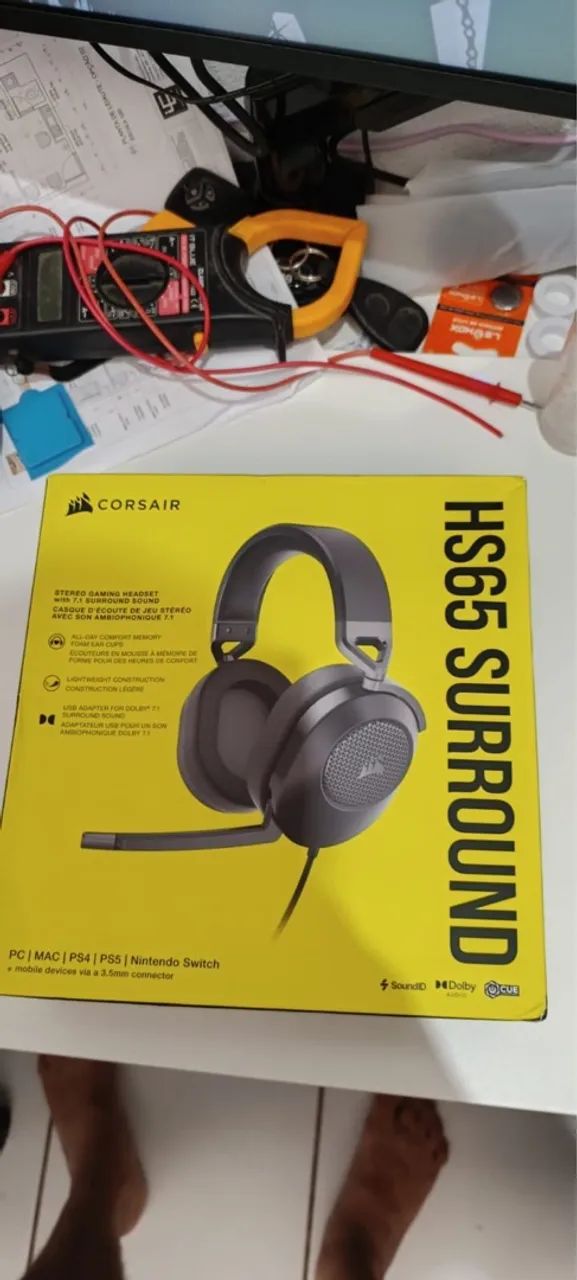 Headset Gamer Corsair HS65 Surround