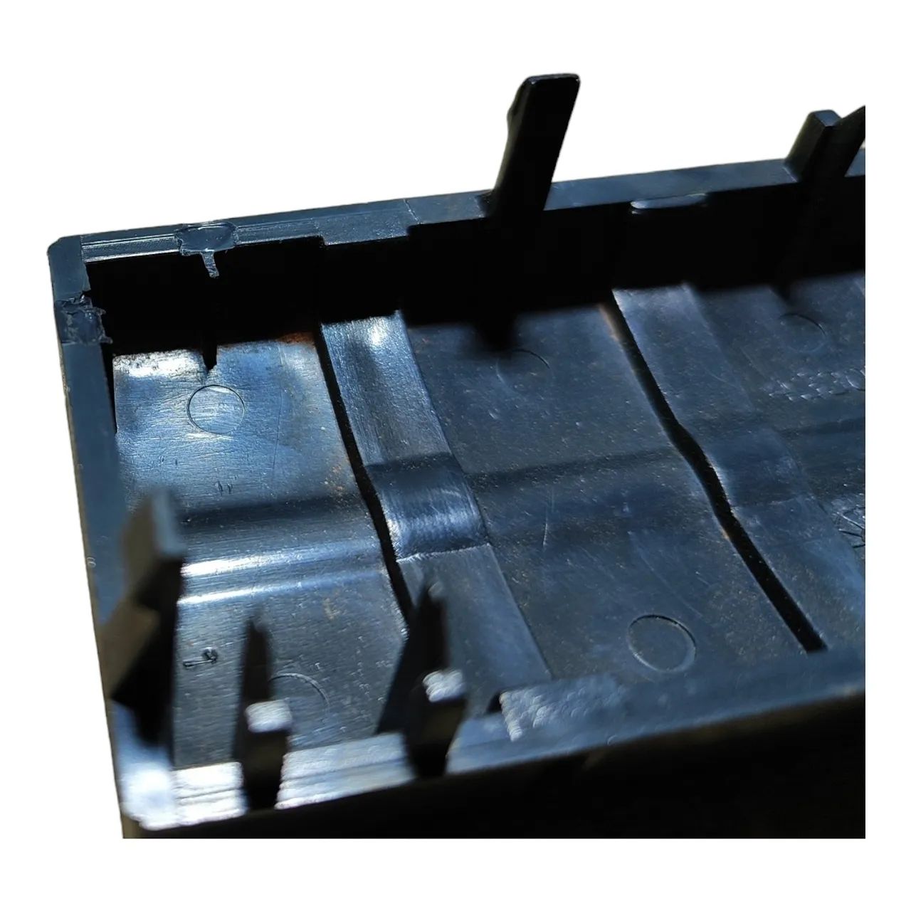 Tampa Botoes Painel Original Tector C/ Detalhe  E878 Preto - Foto 7