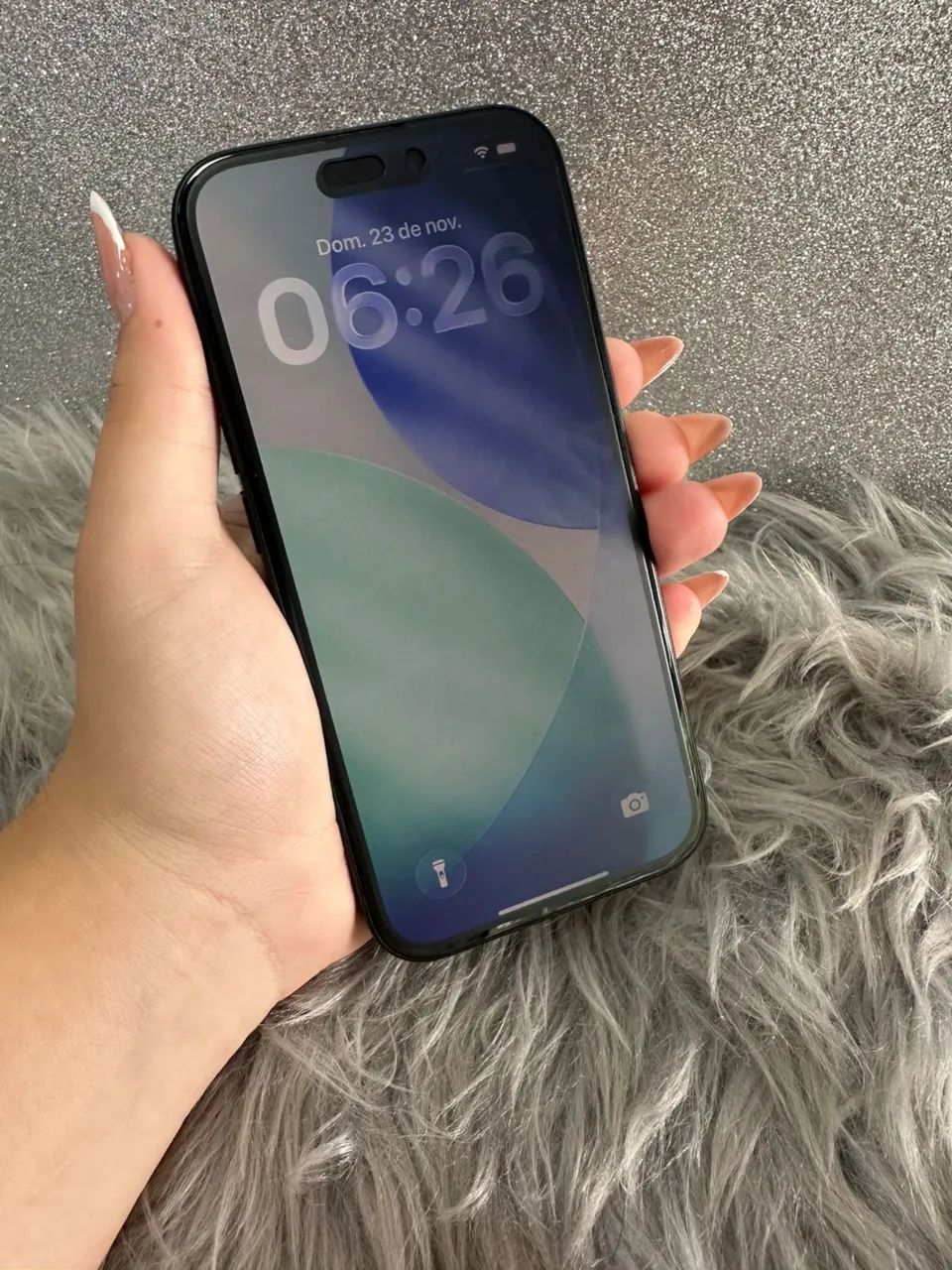 IPHONE 15 ?PRETO 128GB ?86% COM CAIXA - Celulares e Smartphones