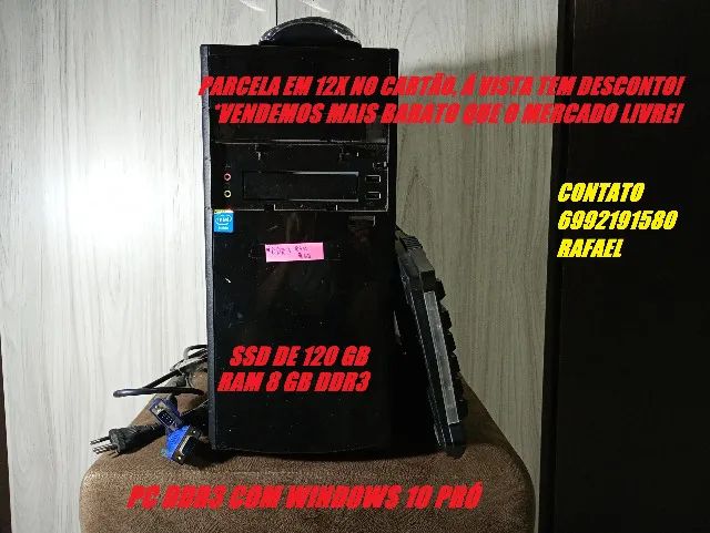 Computador formatado com Windows 10 Pró - Foto 3