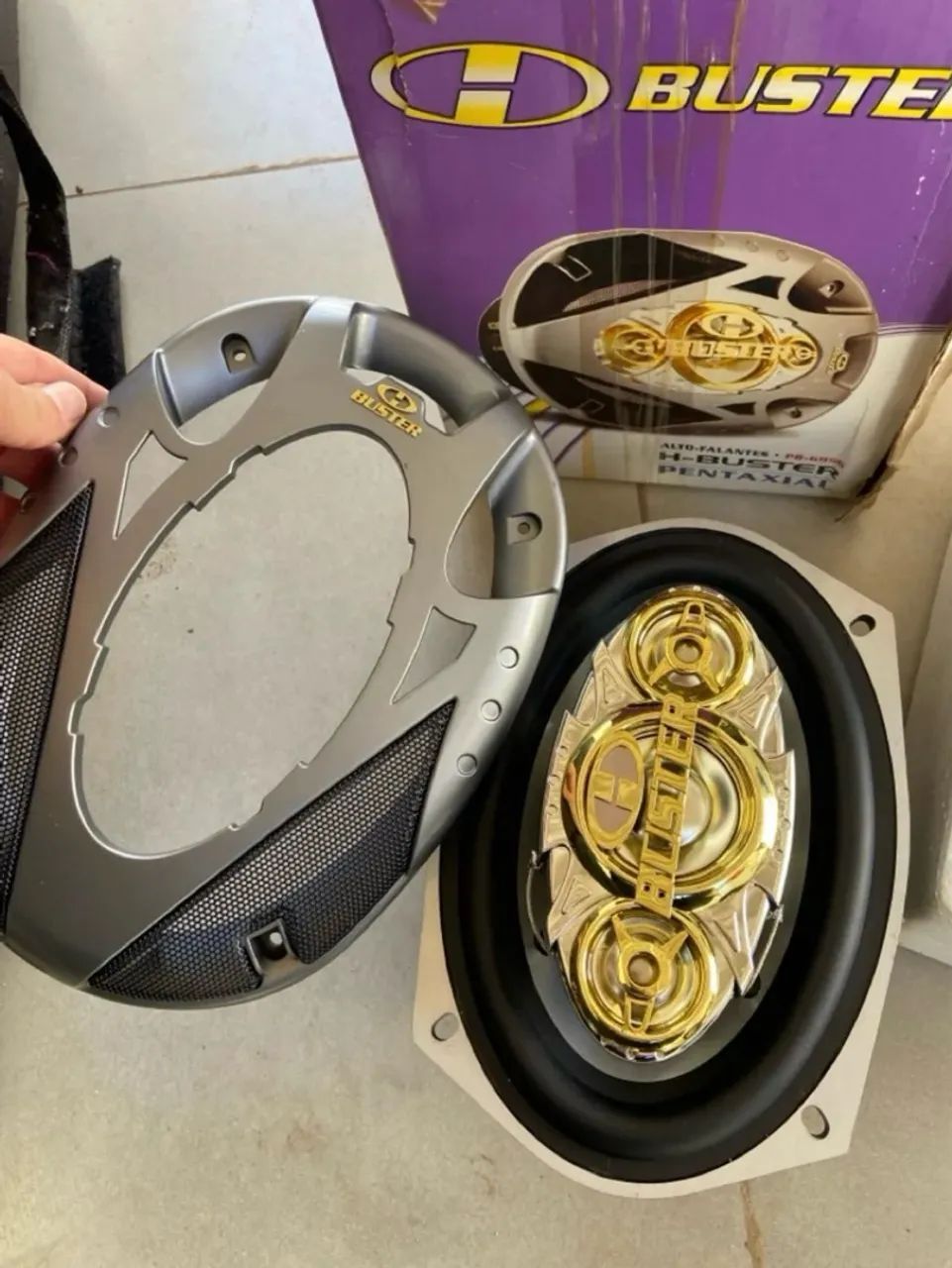 Par de 6x9 meia nove buster PB-6956 novo sem uso. Raro - Aparelhos