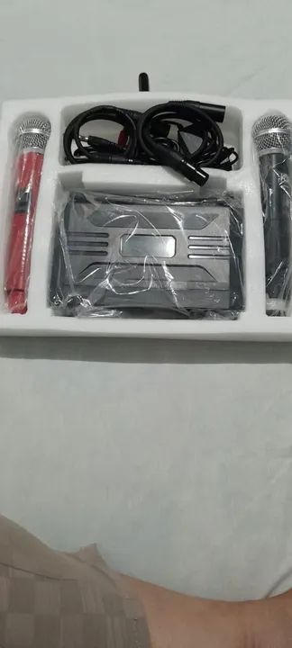 MICROFONES SEM FIO NOVO - Foto 6