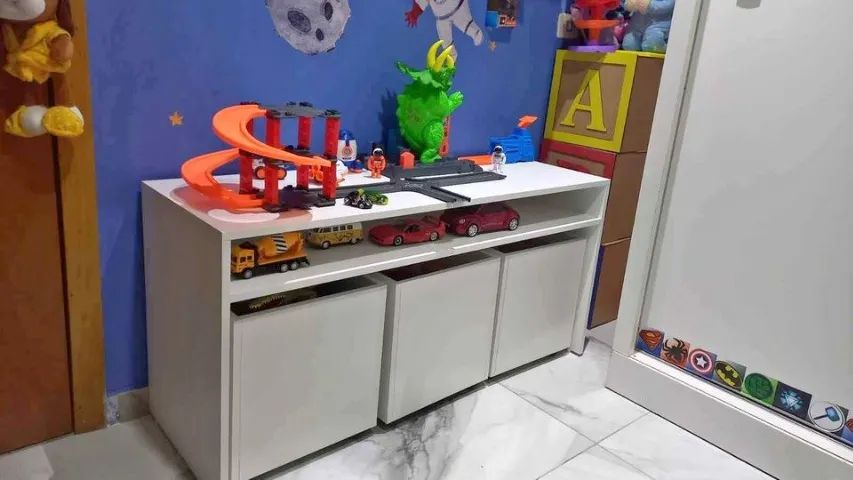 Bau organizador com 03 - Foto 2