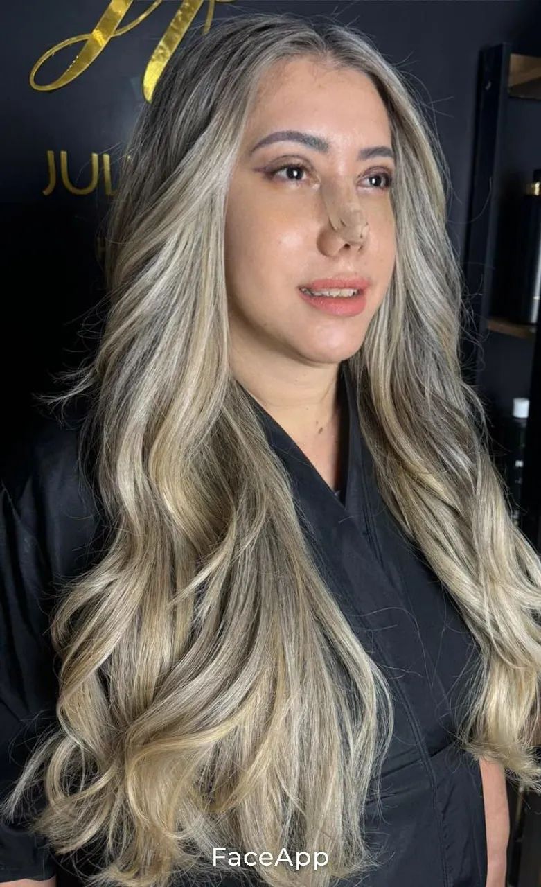 Cabelo Orgânico e Humano Loiro perolado  - Foto 2