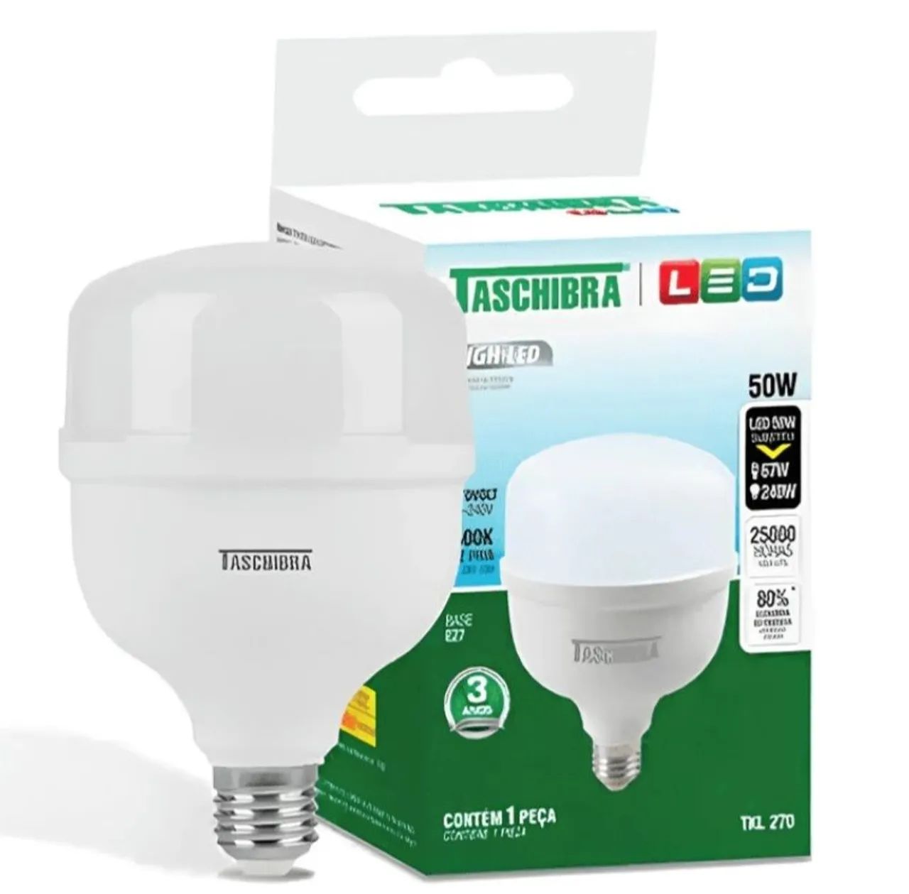 LAMPADAS DE LED TASCHIBRA