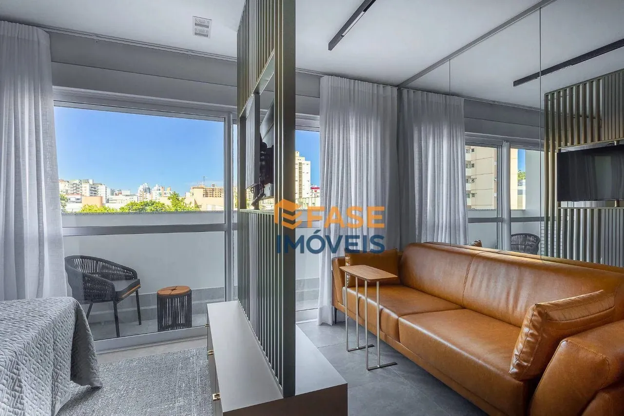 Apartamento semimobiliado no Hub Smart Home Studios com 1 dormitório à venda, 34,78 m² por