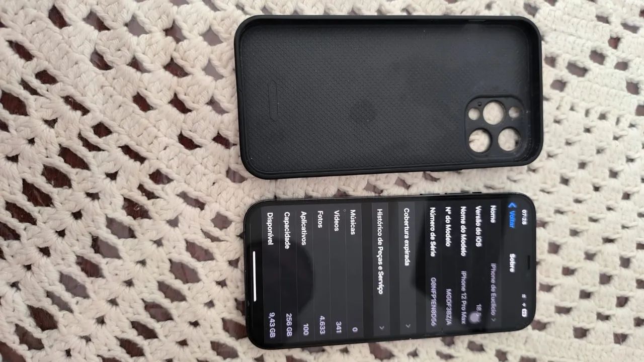 iPhone 12 - 256GB - Preto - Foto 2