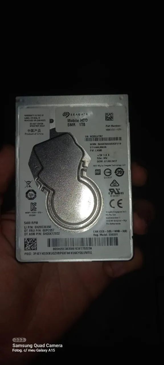 HD de computador 64264625058178121