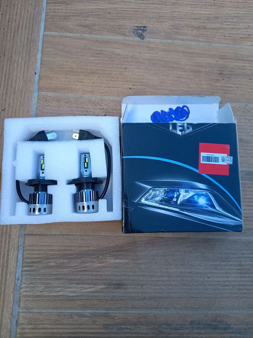 Lâmpadas LED H4 para Farol de Carro