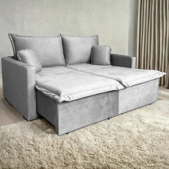Sofá Cama Retrátil Positano  - Entrega Rápida 