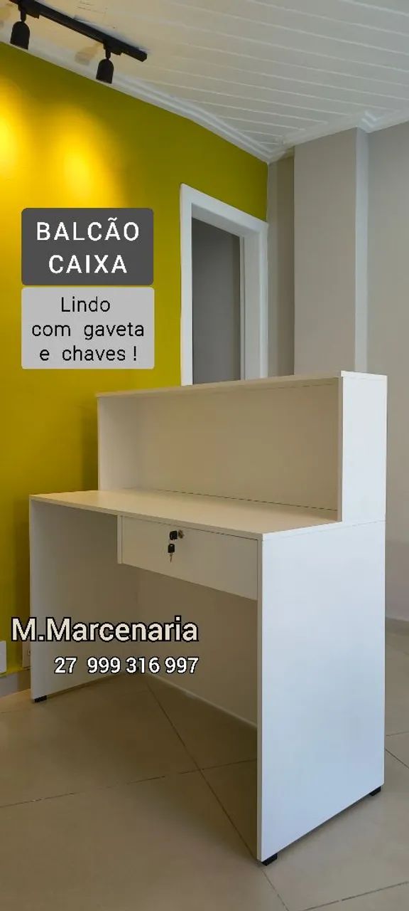 BALCÃO CAIXA ATENDIMENTO