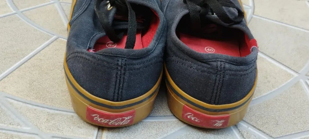 Tênis Coca Cola 40 usado - Foto 4