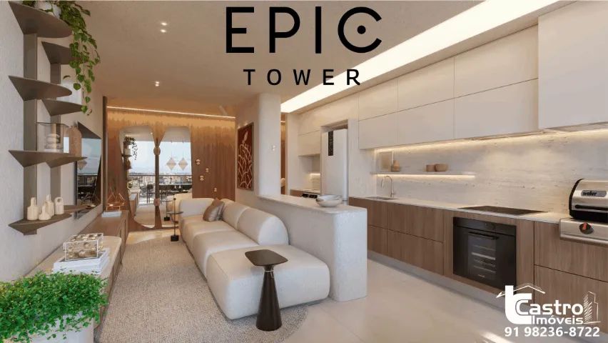 Condomínio EPIC TOWER. 2 ou 3/4. 1 ou 2 vagas. G.A013 - Foto 5