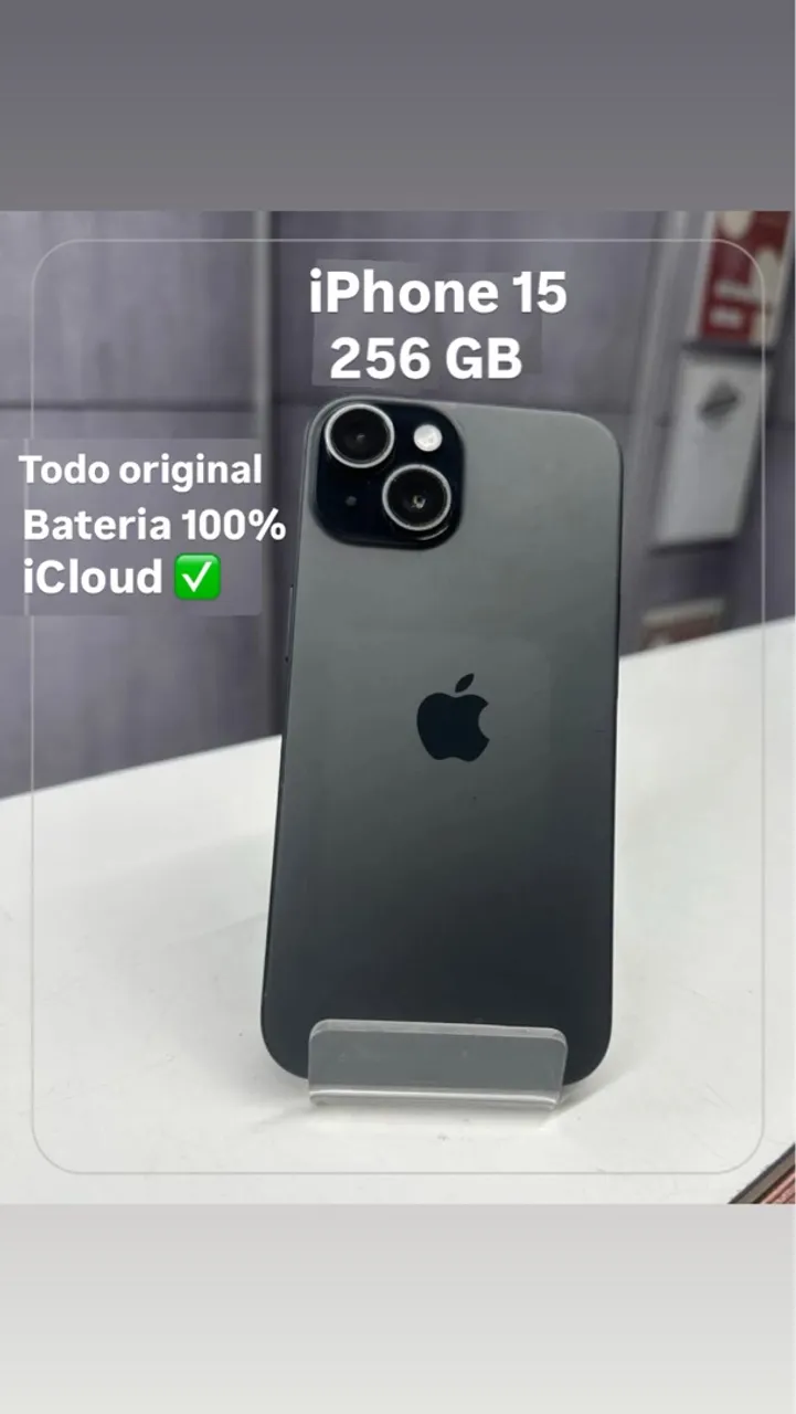 iPhone 15 256GB semi-novo