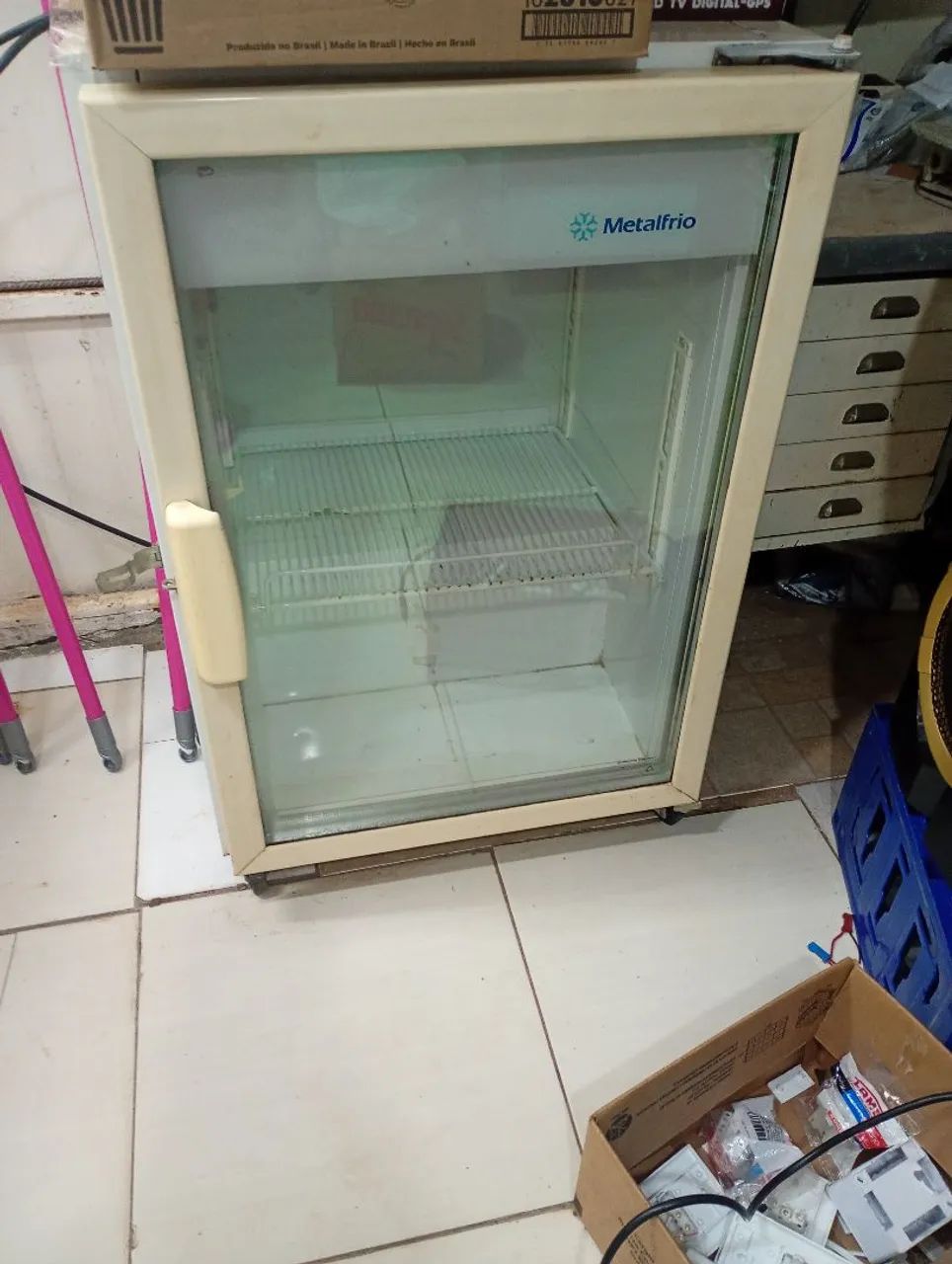 Geladeira visu pequena expositor  - Foto 2