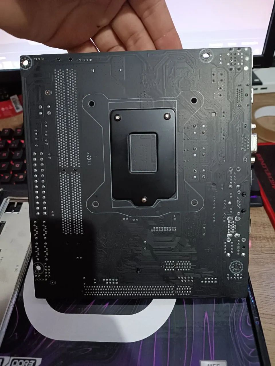 Placa Mãe ddr3 h61 *Defeito  - Foto 4