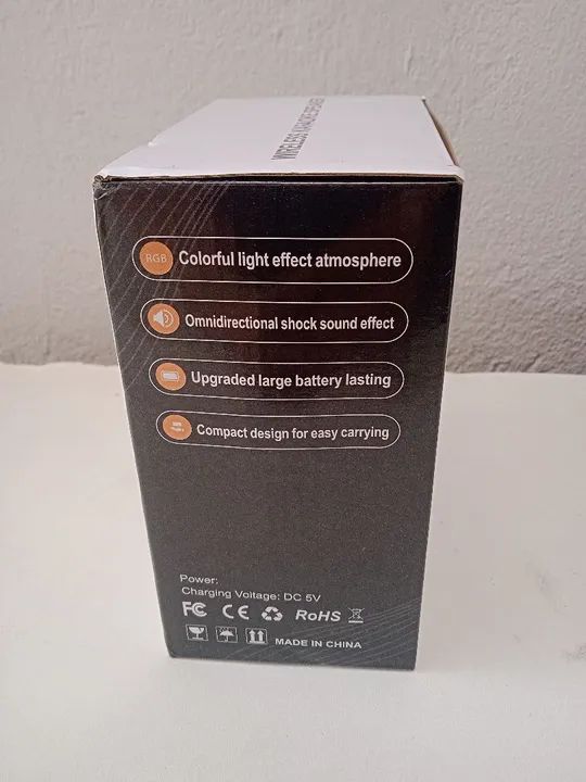 Caixa de Som Karaoke com Microfone para Crianças - Foto 4