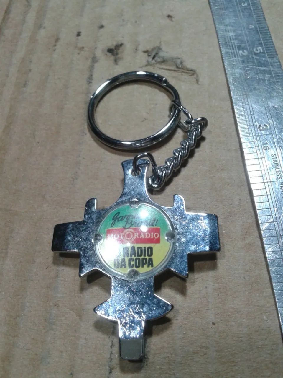 chaveiro motoradio 1990 copa da italia - Foto 3