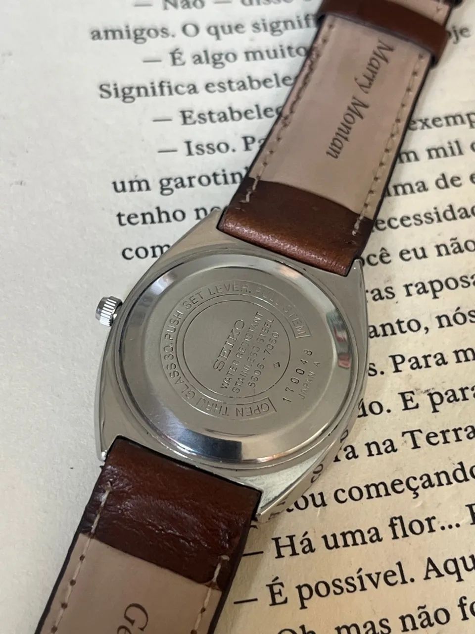 Relógio Seiko 6506 Automático 64661944013955121