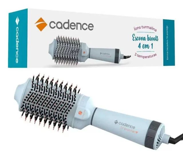 Escova Secadora Cadence Tô Pront@ 4 em 1 Cinza-FAZEMOS ENTREGA! - Foto 2