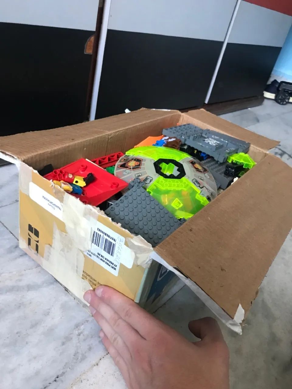 Lego city 2 kg + reboque de legon