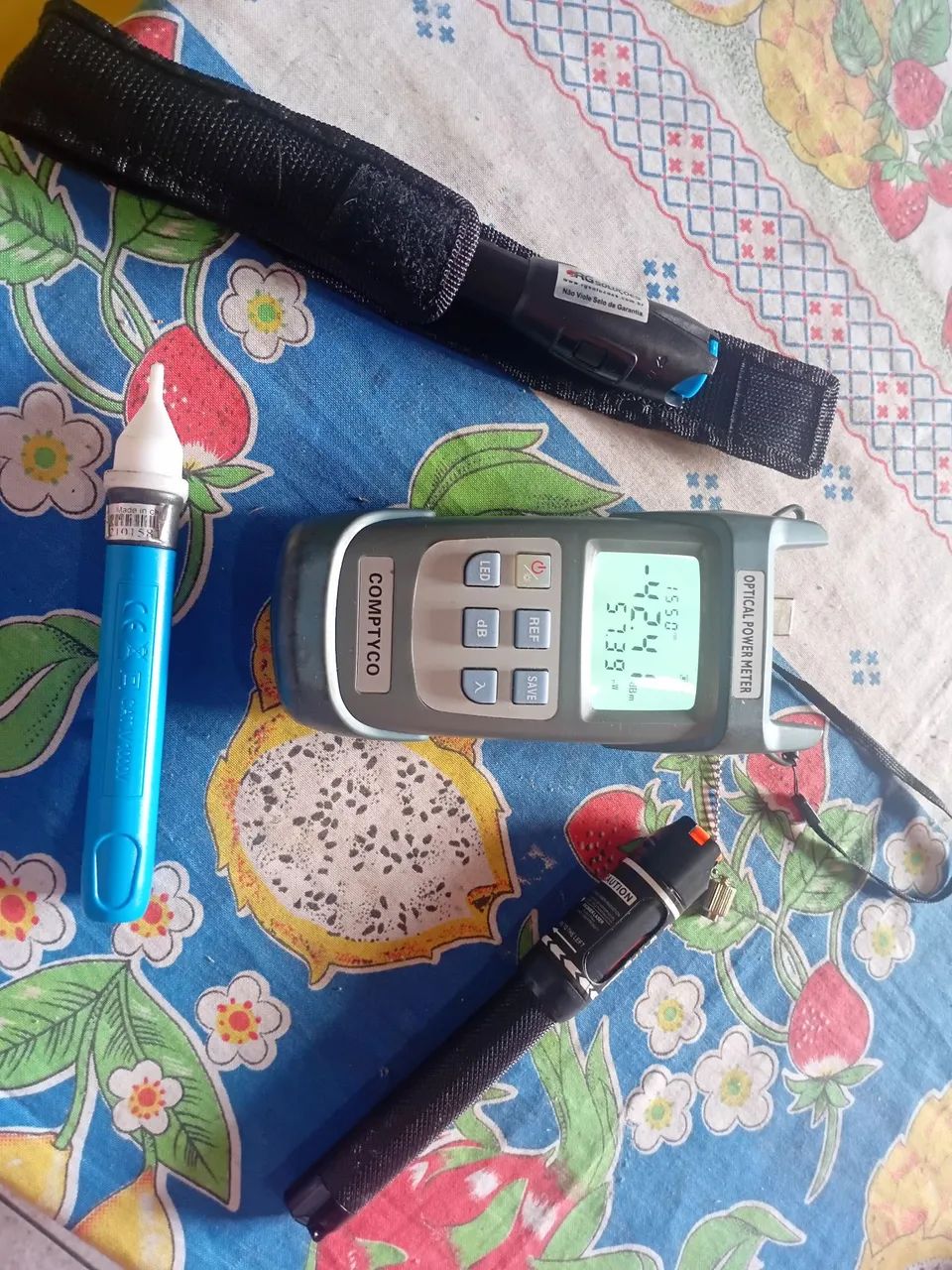 Power meeter MEDIDOR PORENCIA FIBRA OPTICA