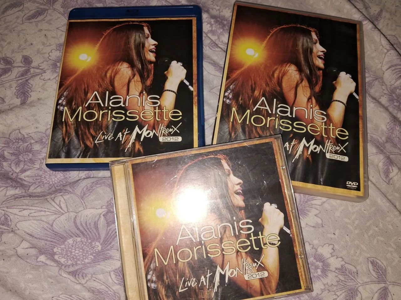 Kit Alanis Morissette Live At Montreux 2012 CD + DVD + BLU-RAY 