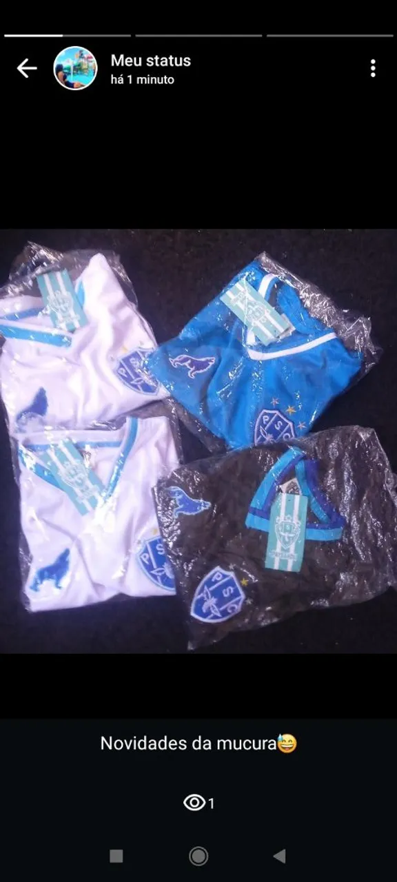 Camisas de time - Novidades da mucura