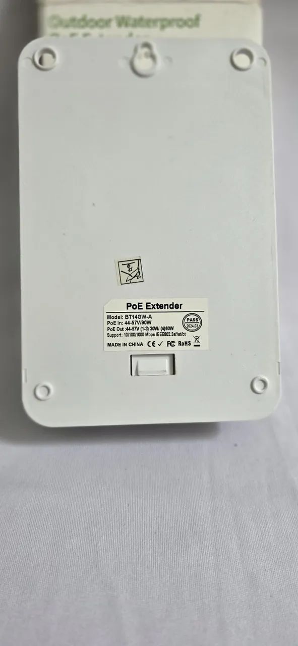 Extensor poe à prova d'água de 5 portas, repetidor poe, transmissão de 1000mbps, rede. - Foto 6