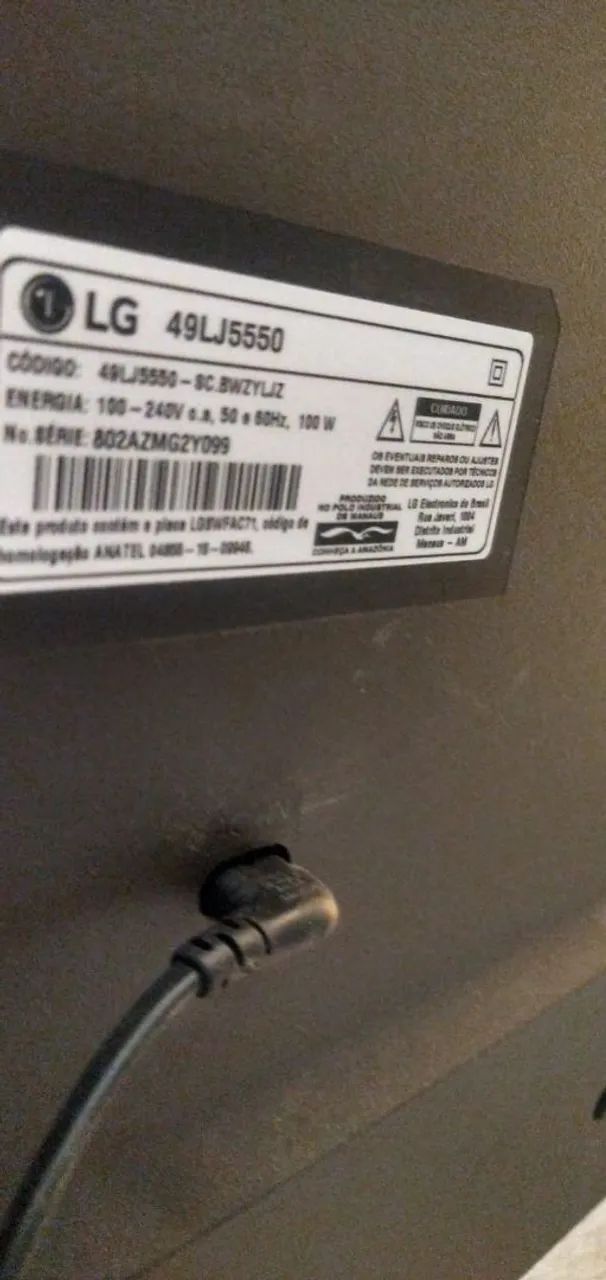 Tv Smart LG 49 polegadas - funcionando perfeitamente.64308565913473124