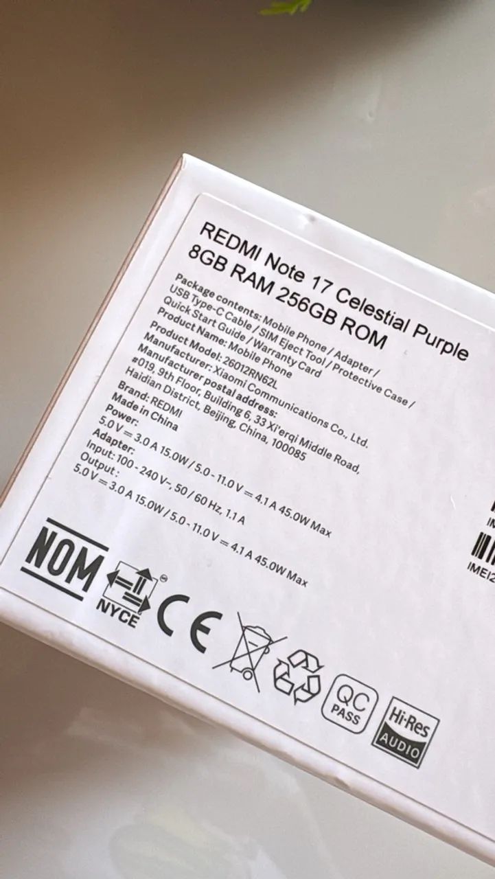 Redmi Note 17 256gb 8 de ram Purple - Foto 5