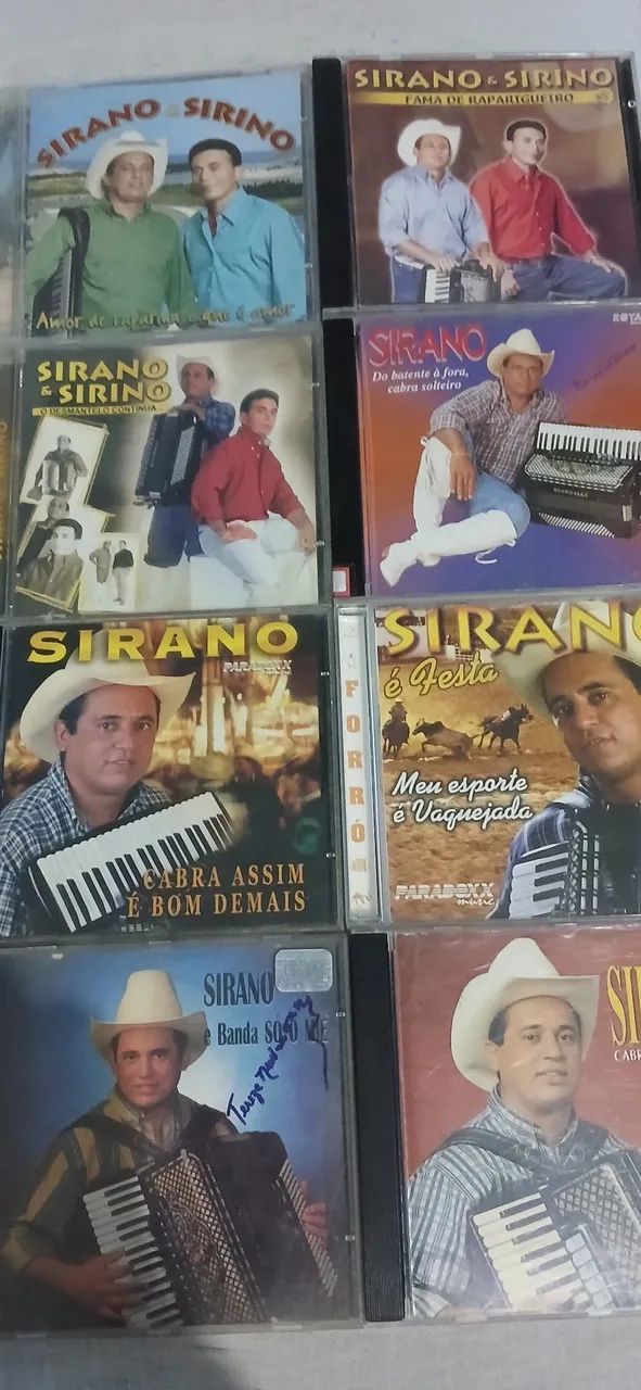 8 cds Sirano sirino por 100
