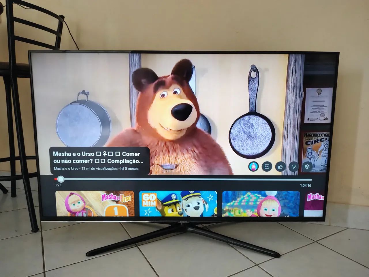 Smart TV LED Samsung 40 Polegadas, YouTube!! Leia o Anúncio