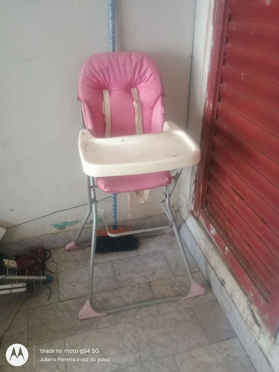 Cadeira de alimentação bebê 