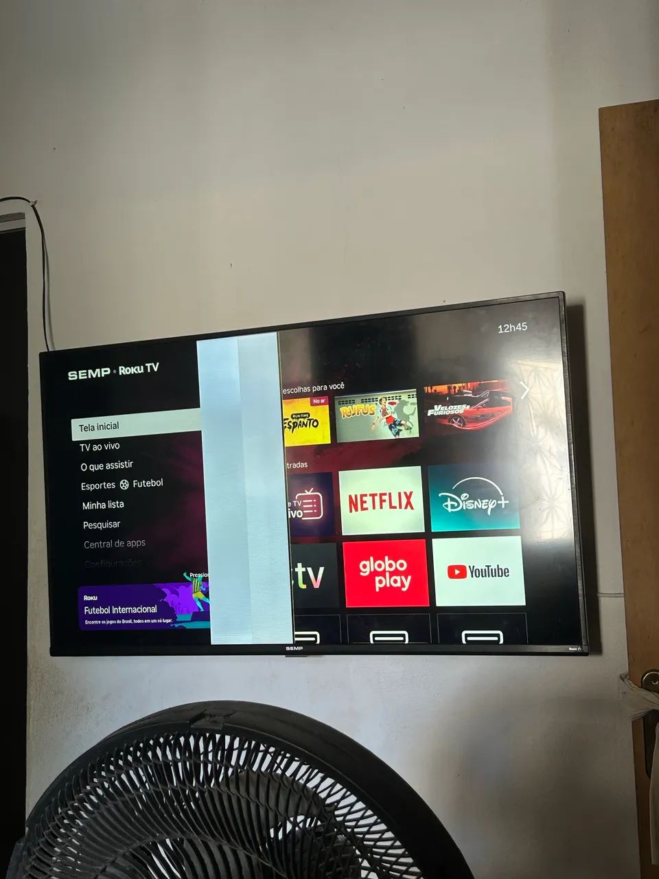 Tv SEMP 50 polegadas *defeito tela*