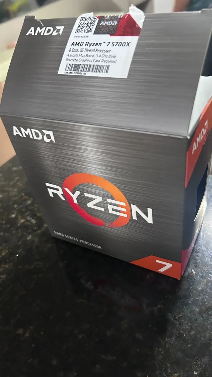 Processador AMD Ryzen 7 5700x - Foto 2