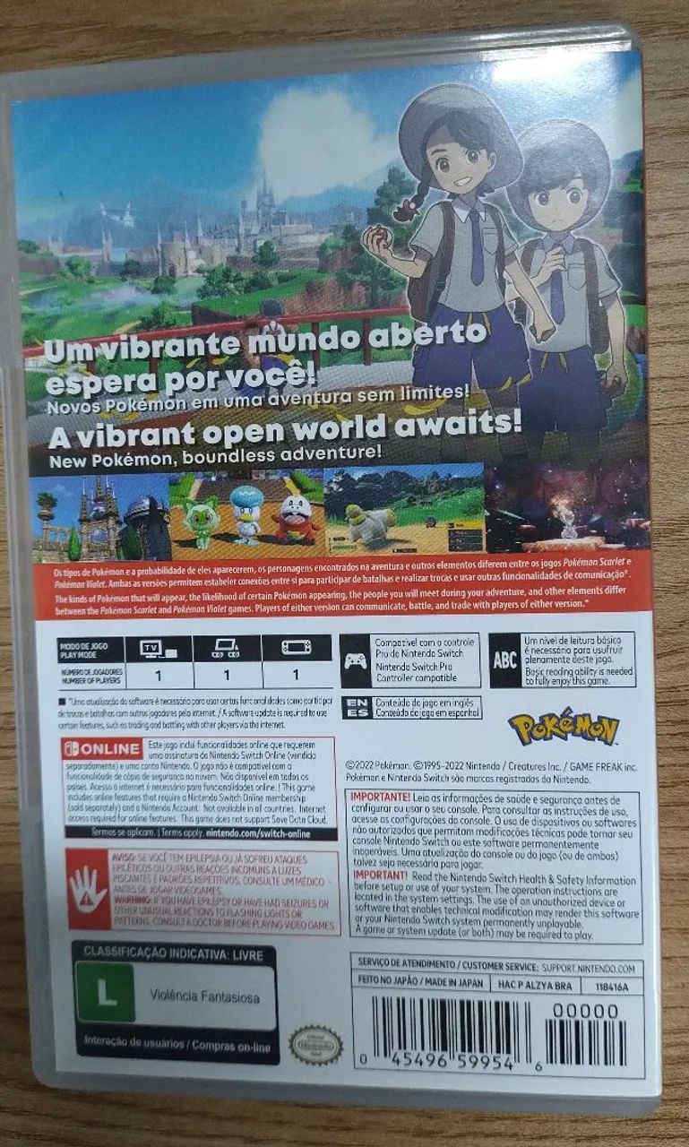 Pokémon Violet - Nintendo switch - Foto 4