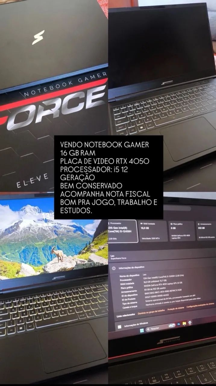 NOTEBOOK GAMER - Foto 5