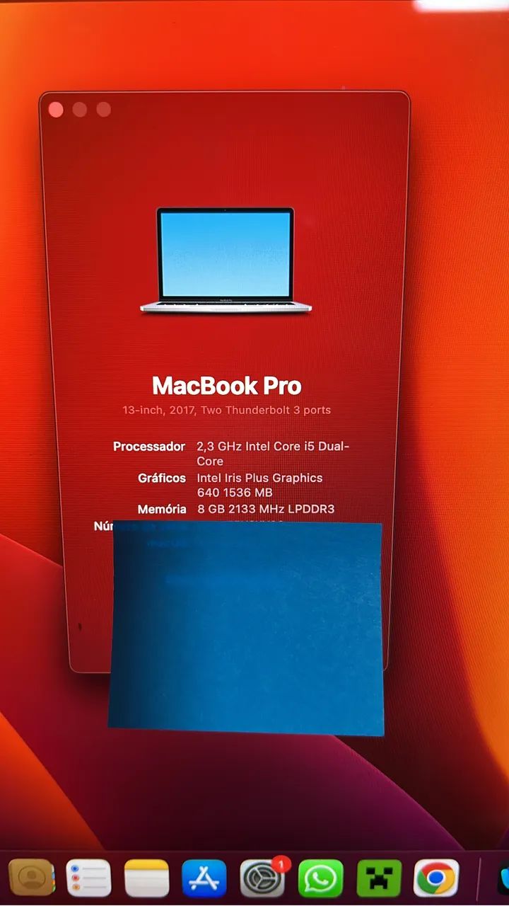 MacBook Pro 2017 conservado - Foto 2