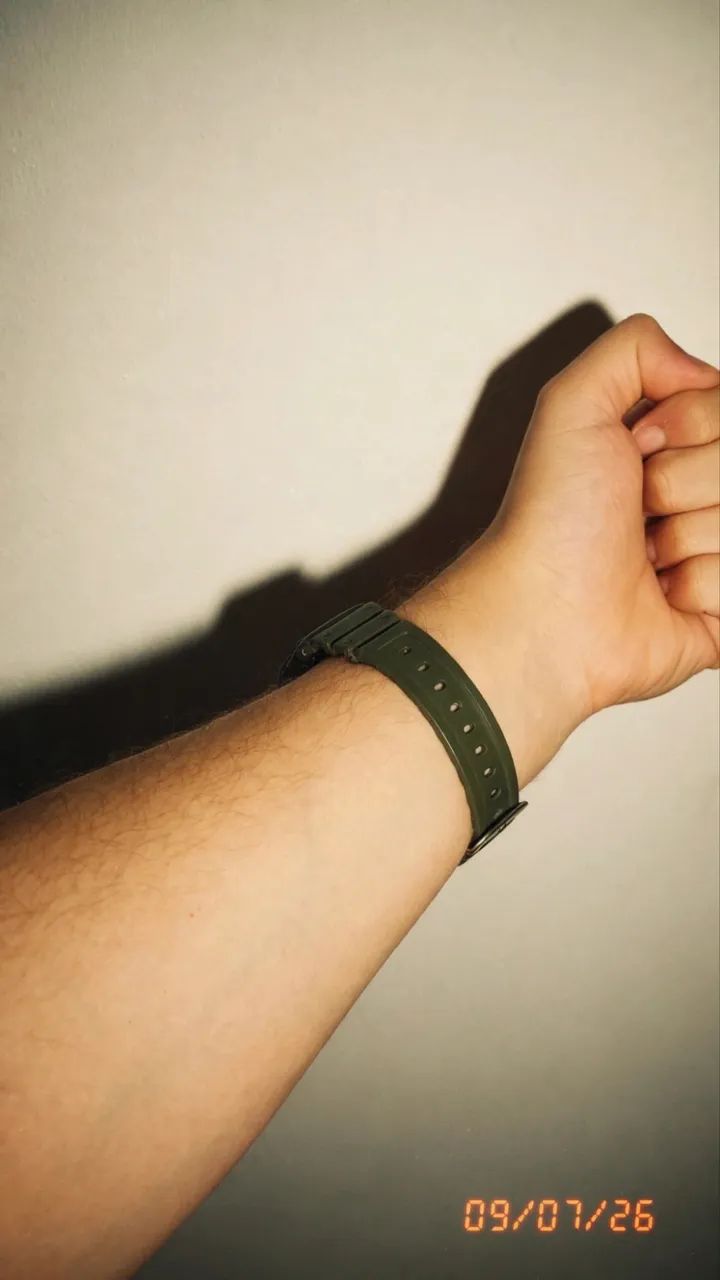RELÓGIO G-SHOCK DW-5610SU-3DR - VERDE MILITAR | ORIGINAL (SEM BATERIA)