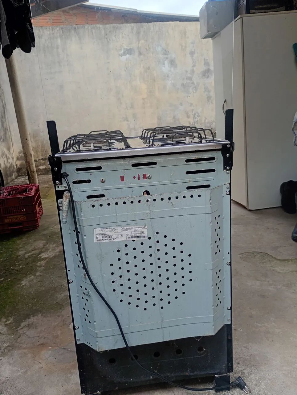 Fogão 4 Bocas Itatiaia Preto Automático Tampa de Vidro e Mesa Inox - Foto 5